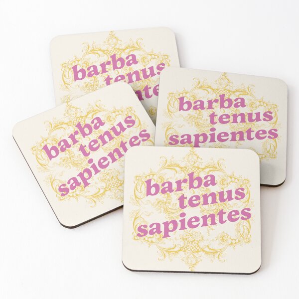 Item preview, Barba Tenus Sapientes - Wise as Far as the Beard designed and sold by Trish Dish.