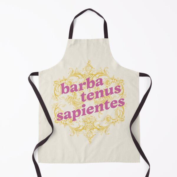 Item preview, Barba Tenus Sapientes - Wise as Far as the Beard designed and sold by Trish Dish.