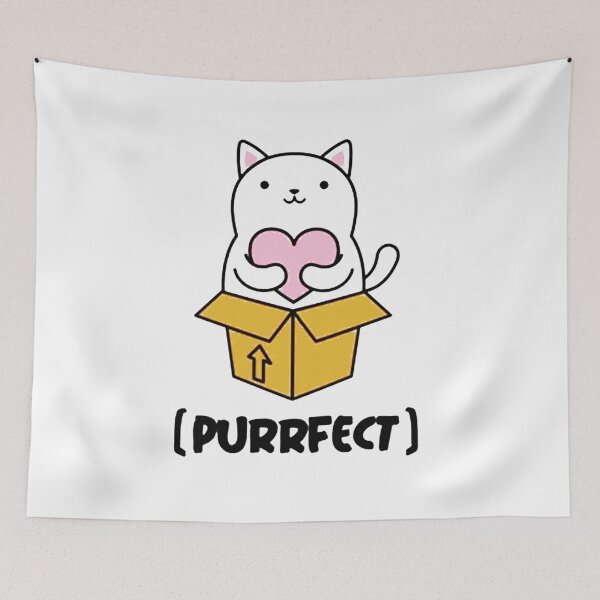 Item preview, Purrfect Cat designed and sold by nabskamal.