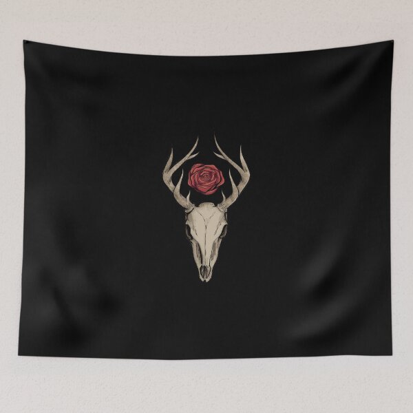 Item preview, lavender's skull designed and sold by scarletfish8eta.