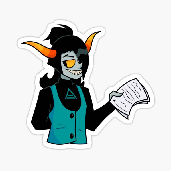 Hiveswap Friendsim Tagora Gorjek Sticker For Sale By Chicoreman Redbubble 7546