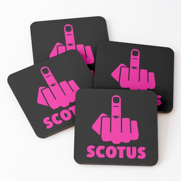 Item preview, FCK Scotus - censored with middle finger - hot pink designed and sold by Thelittlelord.