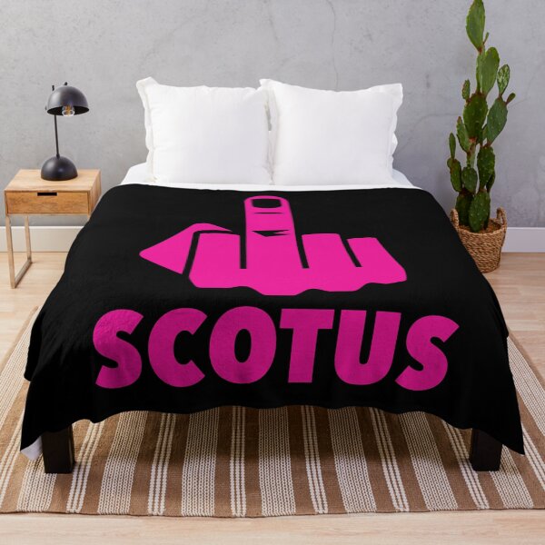 Item preview, FCK Scotus - censored with middle finger - hot pink designed and sold by Thelittlelord.