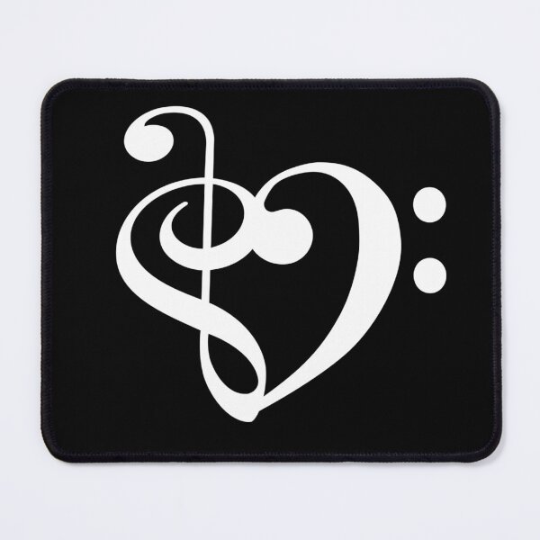 Item preview, Music Symbols Love Heart Shaped  designed and sold by alyedel.