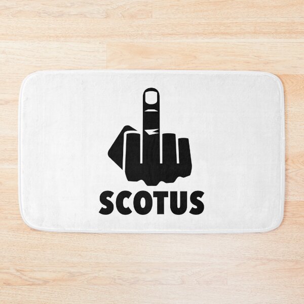 Item preview, FCK Scotus - censored with middle finger - black designed and sold by Thelittlelord.