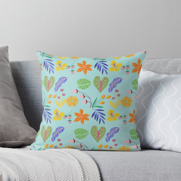 Item preview, Colourful plants pattern designed and sold by Shiablue.