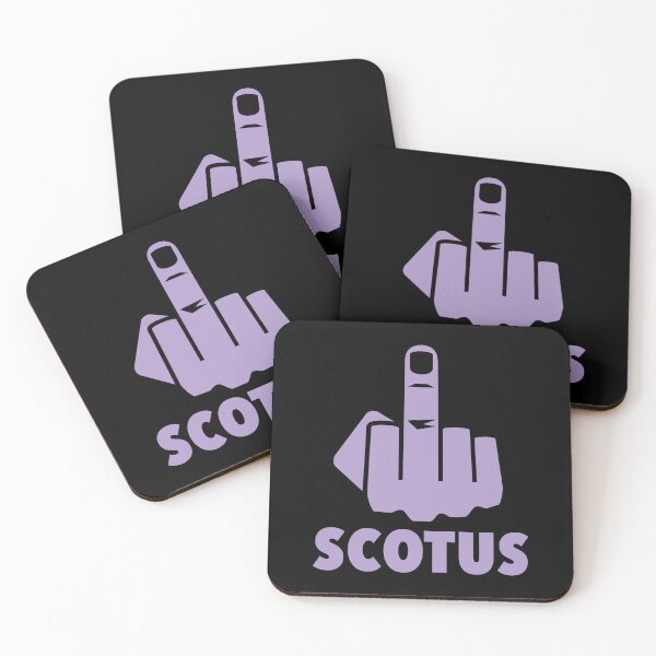 Item preview, FCK Scotus - censored with middle finger - lavender designed and sold by Thelittlelord.