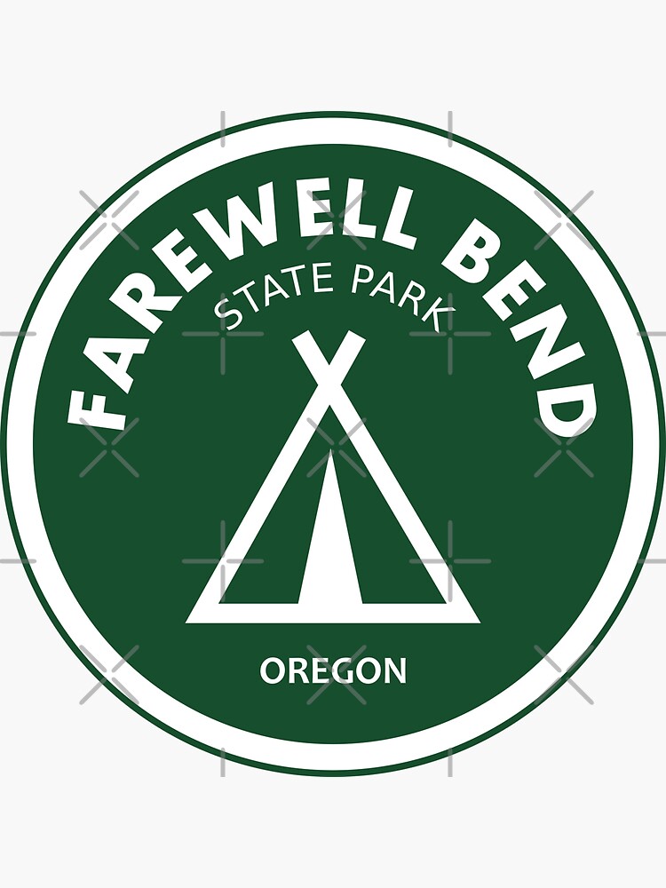 "Farewell Bend State Park Oregon " Sticker for Sale by Naturedesign21