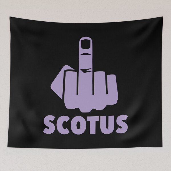 Item preview, FCK Scotus - censored with middle finger - lavender designed and sold by Thelittlelord.