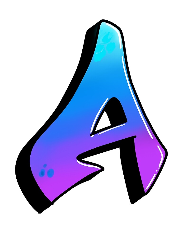 "Graffiti Letters A" Poster for Sale by WellingtonAdams | Redbubble