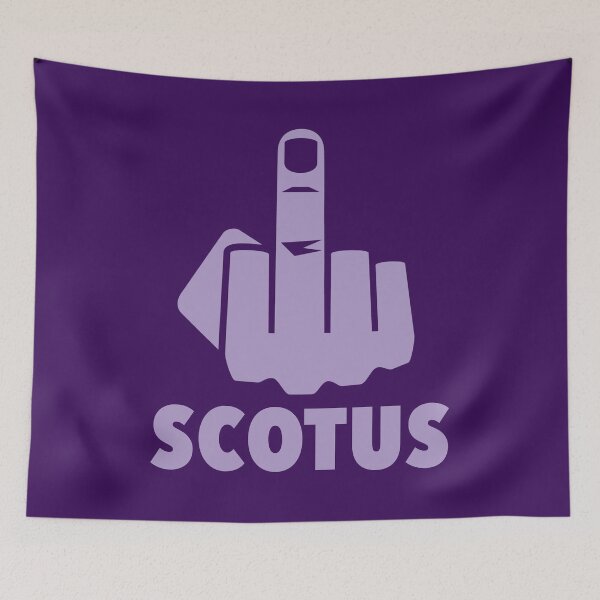 Item preview, FCK Scotus - censored with middle finger - lavender 2 designed and sold by Thelittlelord.