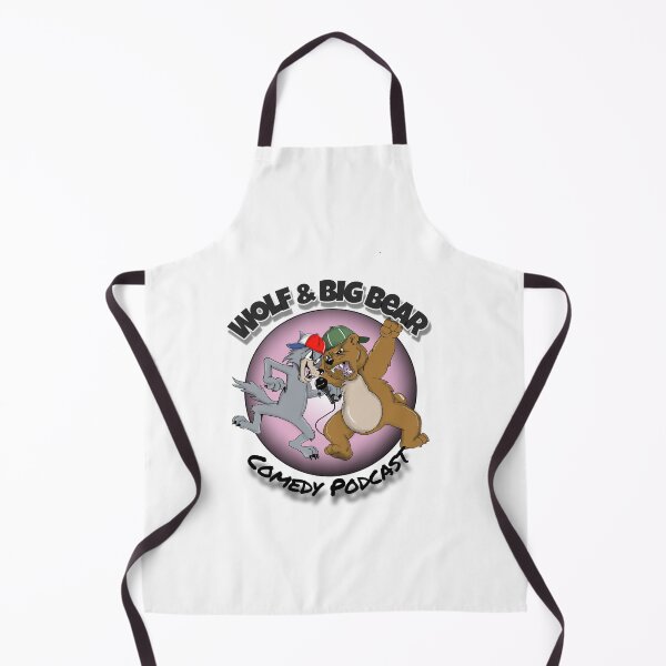 Item preview, Cartoon Wolf & Big Bear Comedy Podcast by Johnny Tremba designed and sold by Lance Ross.