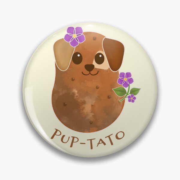Item preview, Adorable Pup-tato, Puppy Dog Art designed and sold by Alondra.