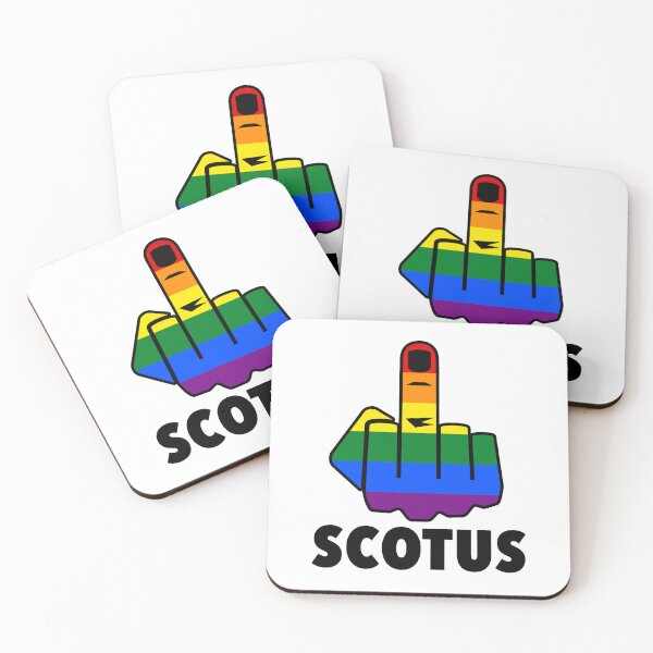 Item preview, FCK Scotus - censored with middle finger - LGBTQ edition 2 designed and sold by Thelittlelord.