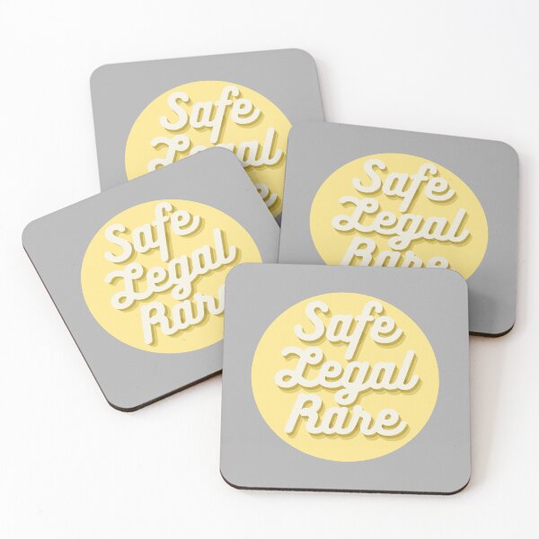 Item preview, Safe Legal and Rare Pro-Choice in Yellow designed and sold by Pink Ribbon.