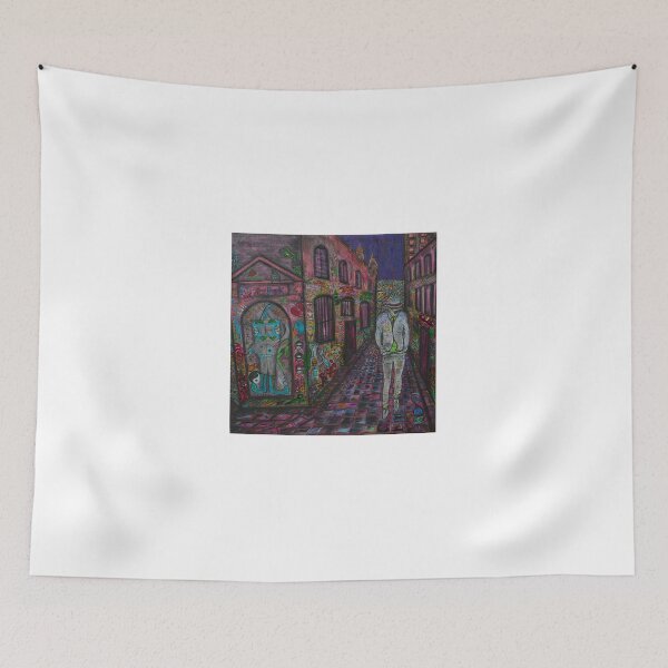 Item preview, Graffiti  Lane.. Cobblestone lane way. Nightowl designed and sold by Vincent Loverso.