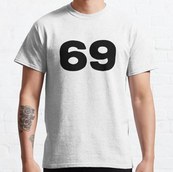 69 Sports Team School Numbers on Front T-Shirt Jersey-PL – Polozatee
