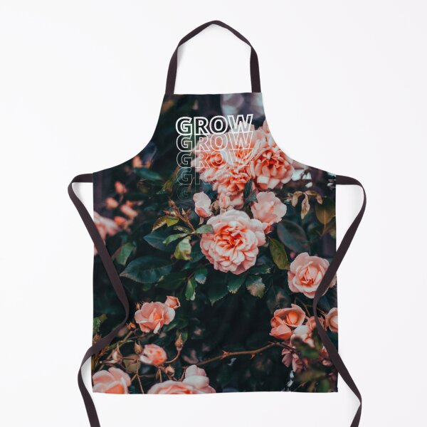 Item preview, GROW (above) - Romantic Light Pink Flowers, Fantasy Garden Aesthetic, Floral Background designed and sold by AliceSLee.