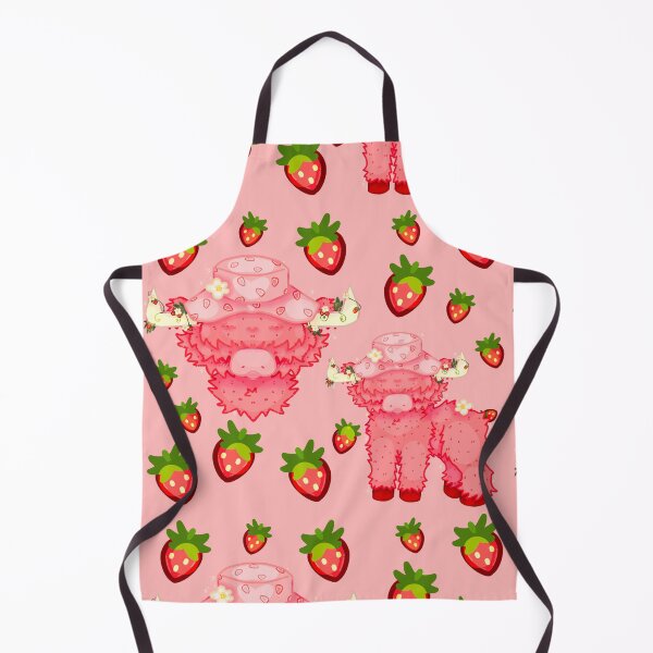 Item preview, Strawberry Highland Cow Pattern designed and sold by 123fishey.