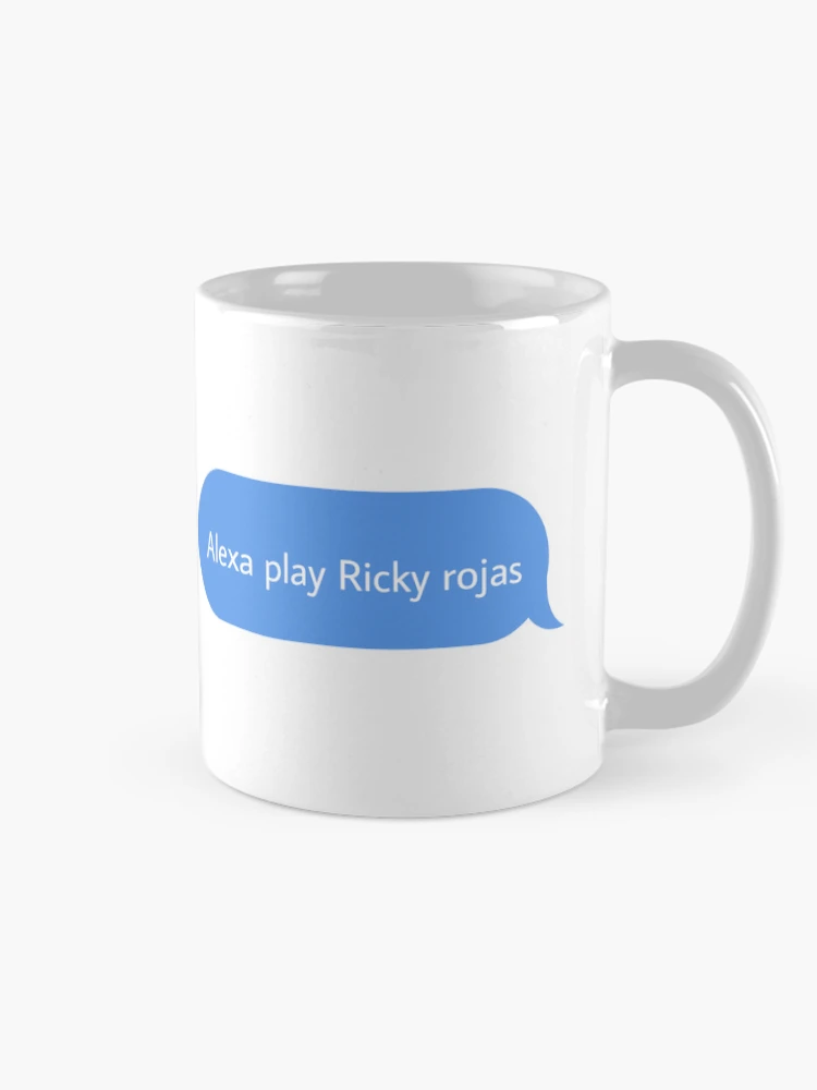 Thumbnail 3 of 6, Coffee Mug, Alexa play Ricky Rojas  designed and sold by Textcallout.