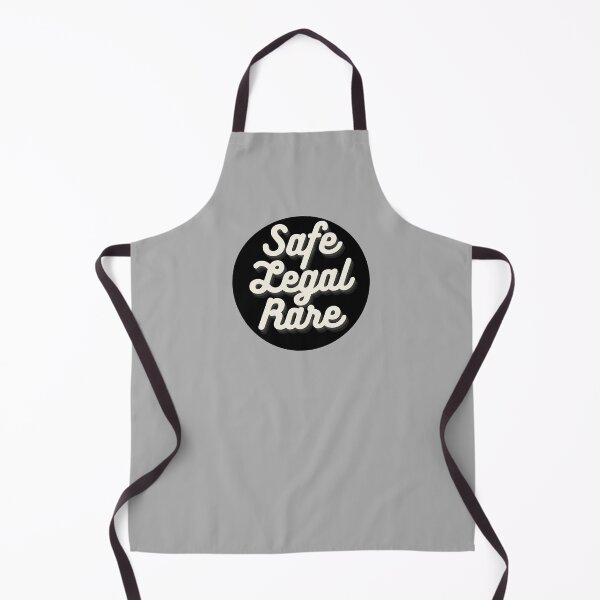 Item preview, Safe Legal and Rare Pro-Choice in B&W designed and sold by Pink Ribbon.