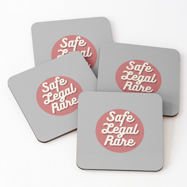 Item preview, Safe Legal and Rare Pro-Choice in Red designed and sold by Pink Ribbon.