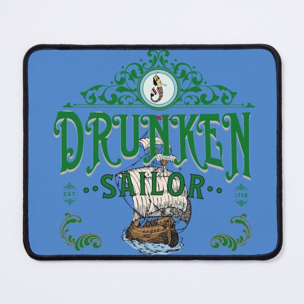 Item preview, Drunken Sailor Mermaid Pirate Ship designed and sold by Emeris.