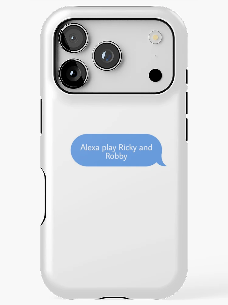 Thumbnail 1 of 4, iPhone Case, Alexa play Ricky and Robby designed and sold by Textcallout.