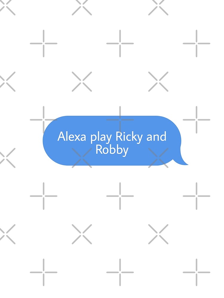Thumbnail 3 of 3, Scarf, Alexa play Ricky and Robby designed and sold by Textcallout.