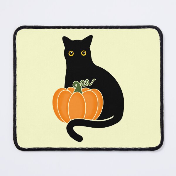 Item preview, Black Cat and Pumpkin, Autumn Fall Design designed and sold by Alondra.