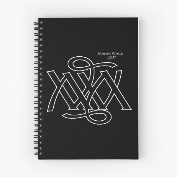 Item preview, Majestic World logo white on black by MAMARTIN designed and sold by majesticworld.