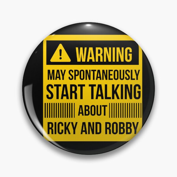 Item preview, warning may spontaneously talk about ricky and Robby  designed and sold by celebteyz.