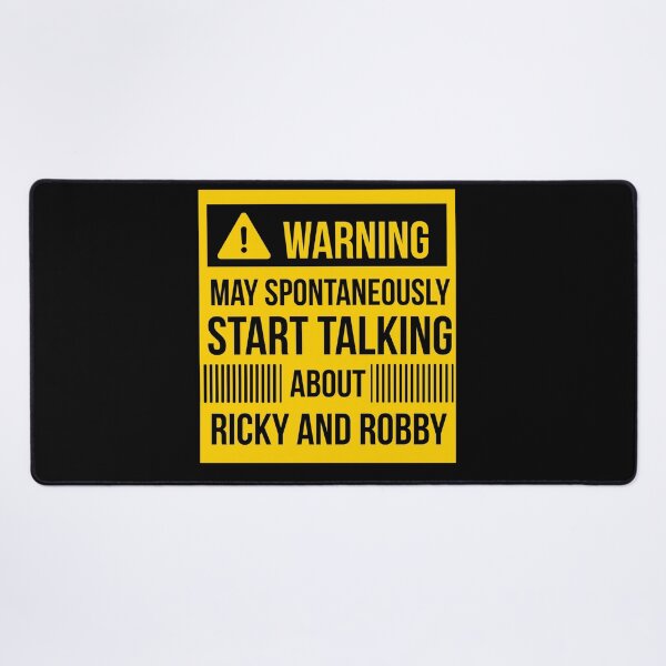 Item preview, warning may spontaneously talk about ricky and Robby designed and sold by celebteyz.