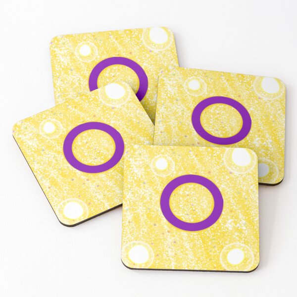 Item preview, Intersex Flag designed and sold by MaskedMewtwo.