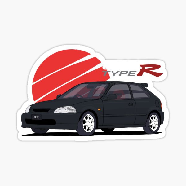 Ek9 Type R Stickers for Sale | Redbubble