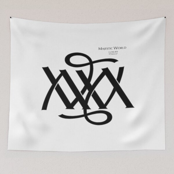 Item preview, Majestic World Logo black on white by MAMARTIN designed and sold by majesticworld.