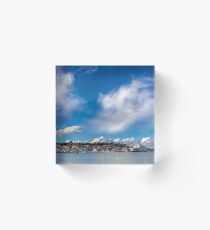 Cowes Waterfront Acrylic Block
