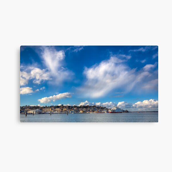 Cowes Waterfront Canvas Print