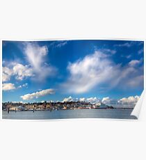 Cowes Waterfront Poster