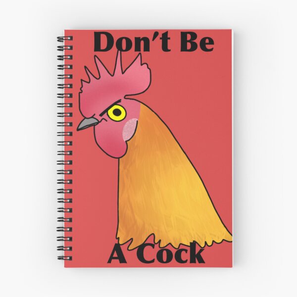 Item preview, Don't Be A Cock angry rooster designed and sold by DolmanceWorks.