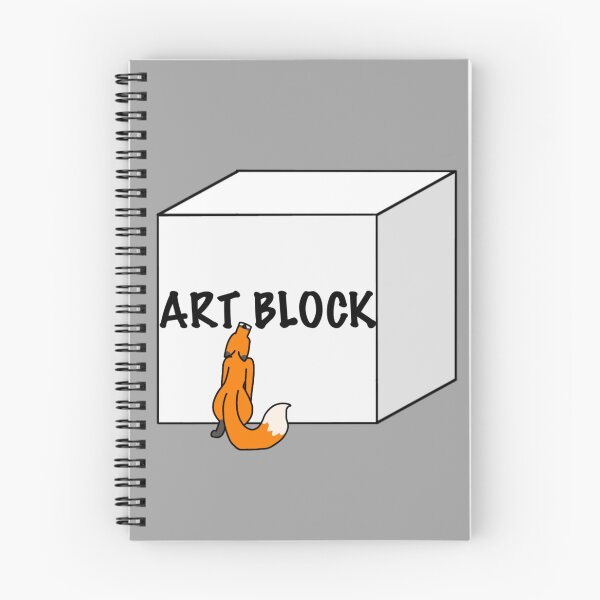 Item preview, Art block fox designed and sold by DolmanceWorks.
