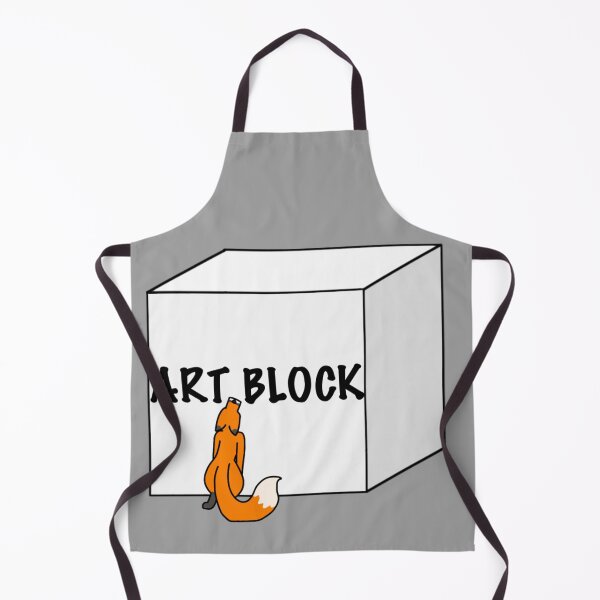 Item preview, Art block fox designed and sold by DolmanceWorks.