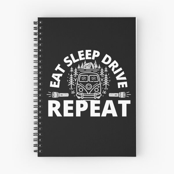 Item preview, Eat Sleep Drive Repeat Road Trip Family Vacation Traveler   designed and sold by ThaphadaArtGall.