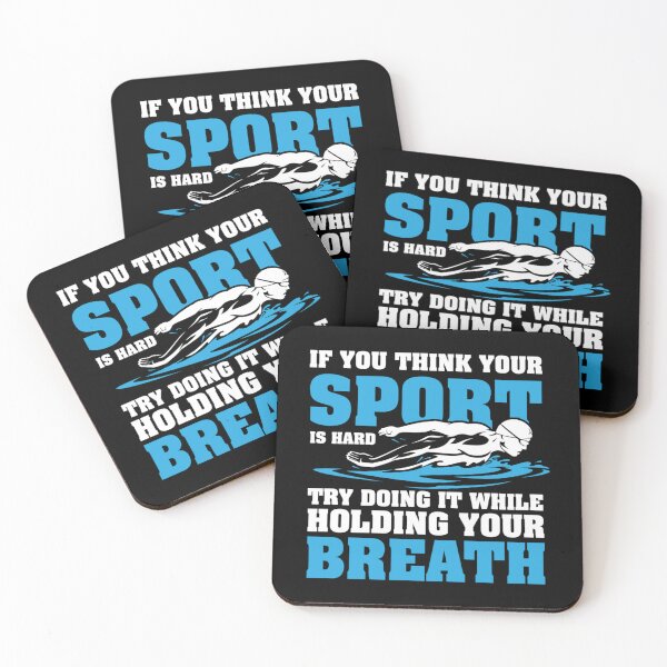 Item preview, If You Think Your Sport Is Hard Try Holding Your Breath Design Classic T-Shirt designed and sold by brittaapriliy.