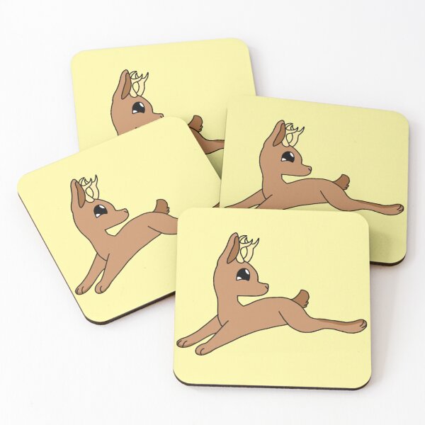 Item preview, Leaping Jackalope brown simple designed and sold by DolmanceWorks.