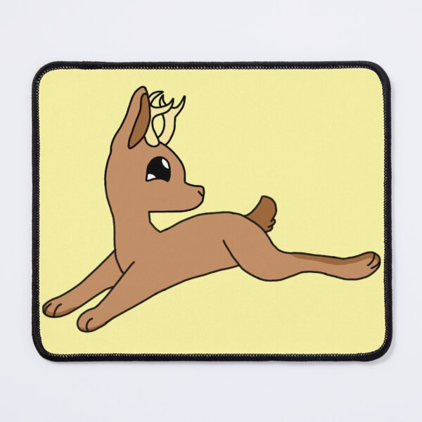 Item preview, Leaping Jackalope brown simple designed and sold by DolmanceWorks.