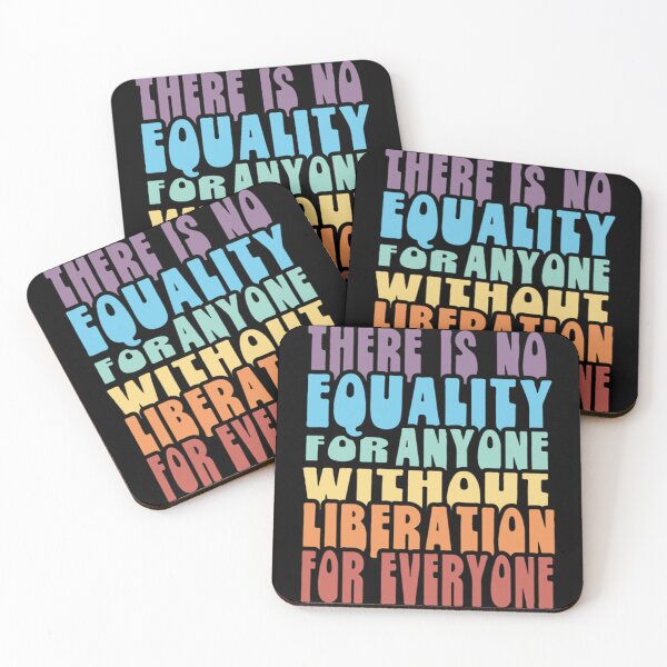 Item preview, Lgbt T-ShirtEquality Liberation for Everyone - Rainbow designed and sold by MalisaBelani.
