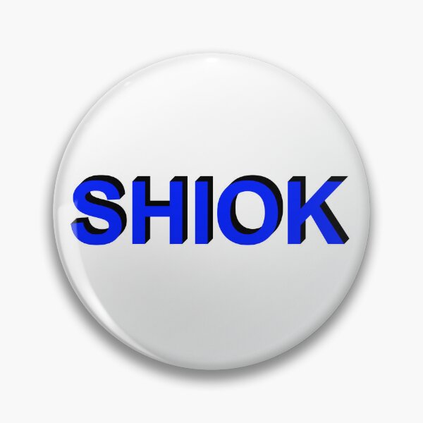 Item preview, Shiok singlish 3d text designed and sold by UniqueDesignHub.