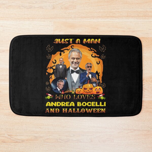 Item preview, Just A Man Who Loves Andrea Bocelli And Halloween designed and sold by BryannaLaRussa.