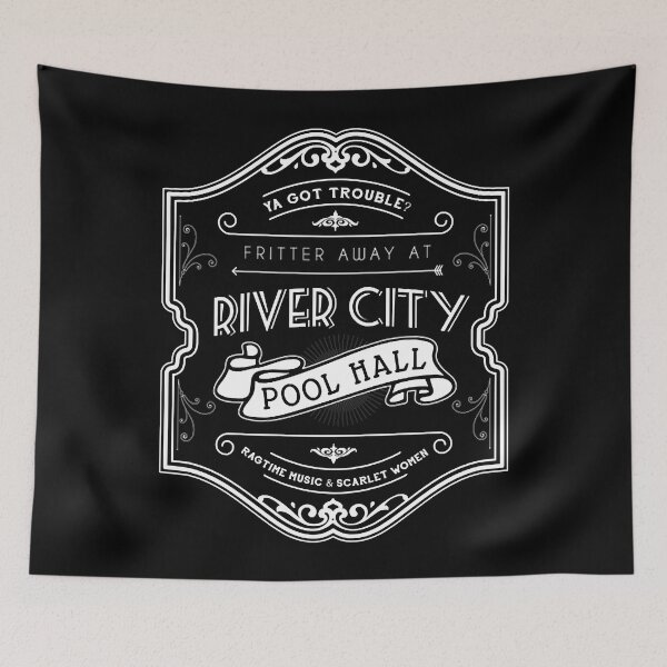 Item preview, River City Pool Hall  The Music Man homage  designed and sold by kisseesaltv.